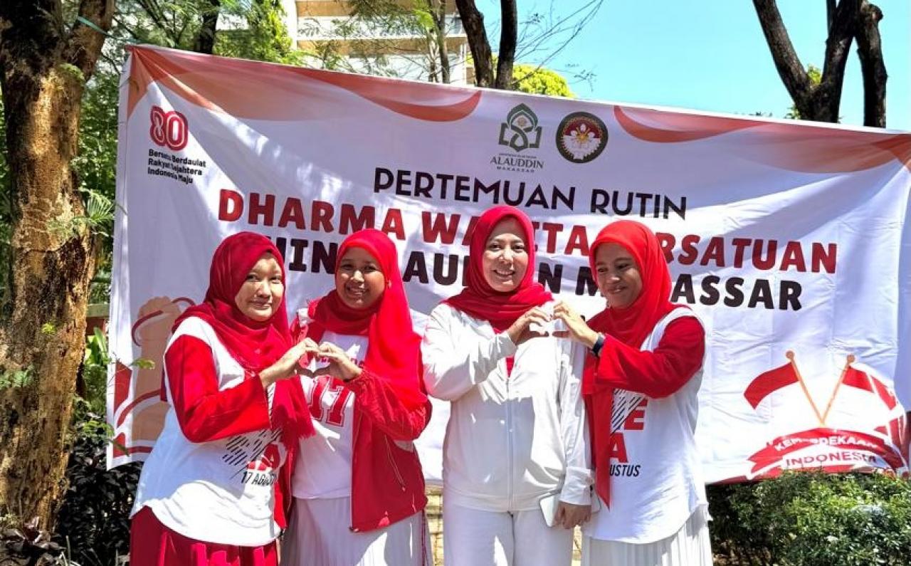 Gambar Dharma Wanita UIN Alauddin Semarakkan HUT ke-80 RI
