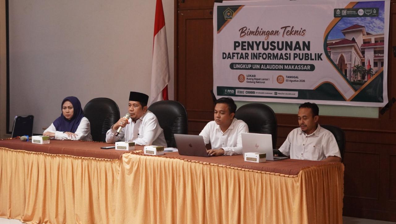 Gambar WR II UIN Alauddin: Keterbukaan Informasi Fondasi Good University Governance