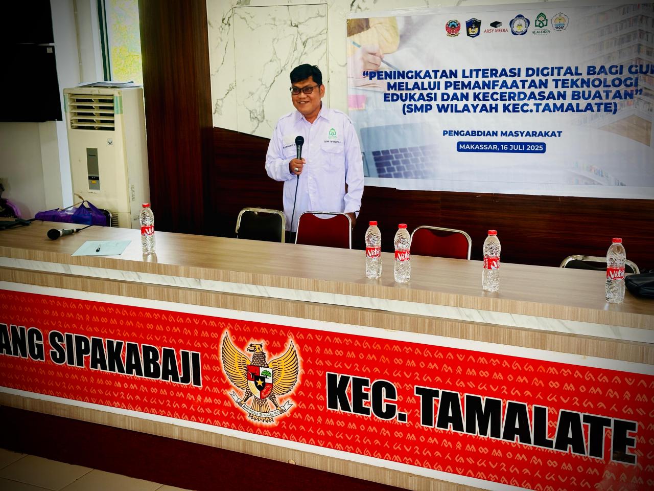 Gambar Dosen TI UIN Alauddin Bikin Guru SMP Tamalate Melek Digital Lewat Google Classroom