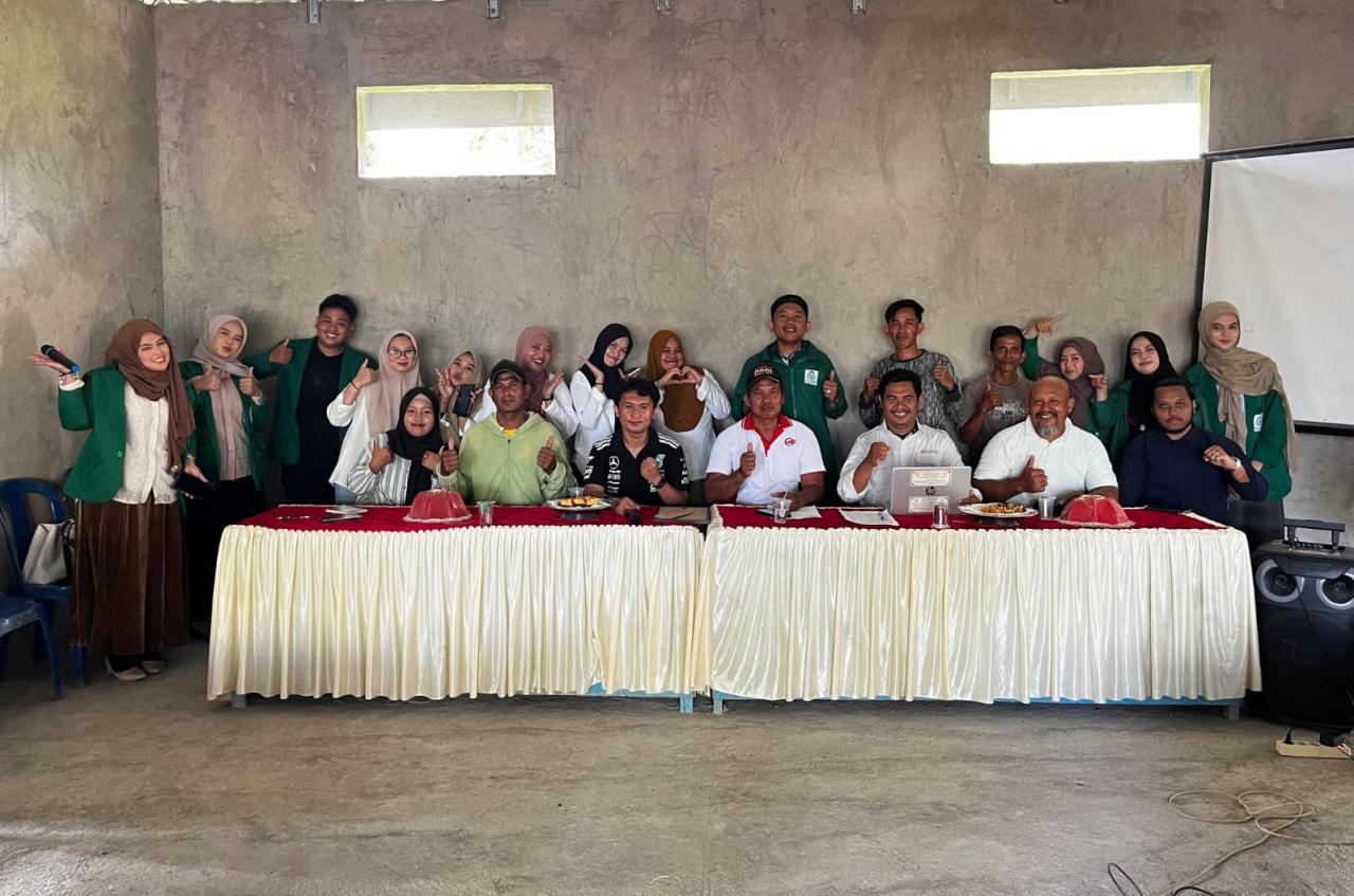 Gambar Sulap Sampah Jadi Bernilai, Mahasiswa KKN UIN Alauddin Gelar Seminar Budidaya Maggot