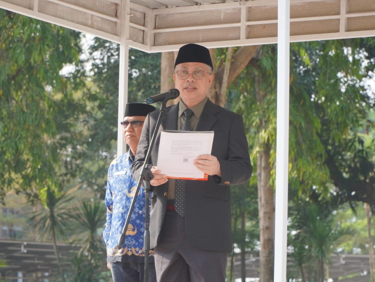 Gambar Patriotik, Gigih, dan Berempati: Pesan Menpora pada Peringatan Sumpah Pemuda di UIN Alauddin