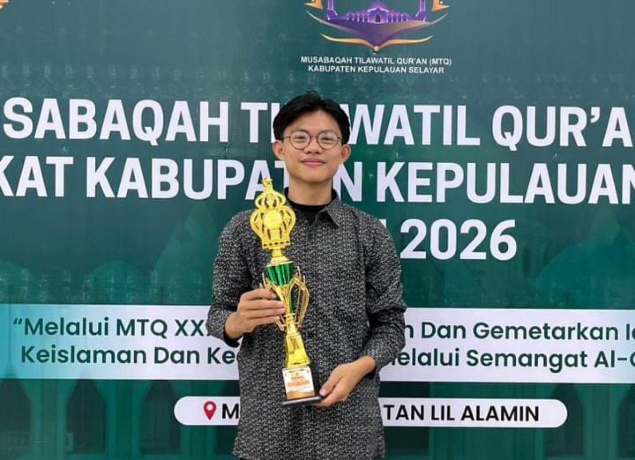Gambar Kembali Ukir Prestasi, Mahasiswa UIN Alauddin Juara I KTIQ MTQ Selayar