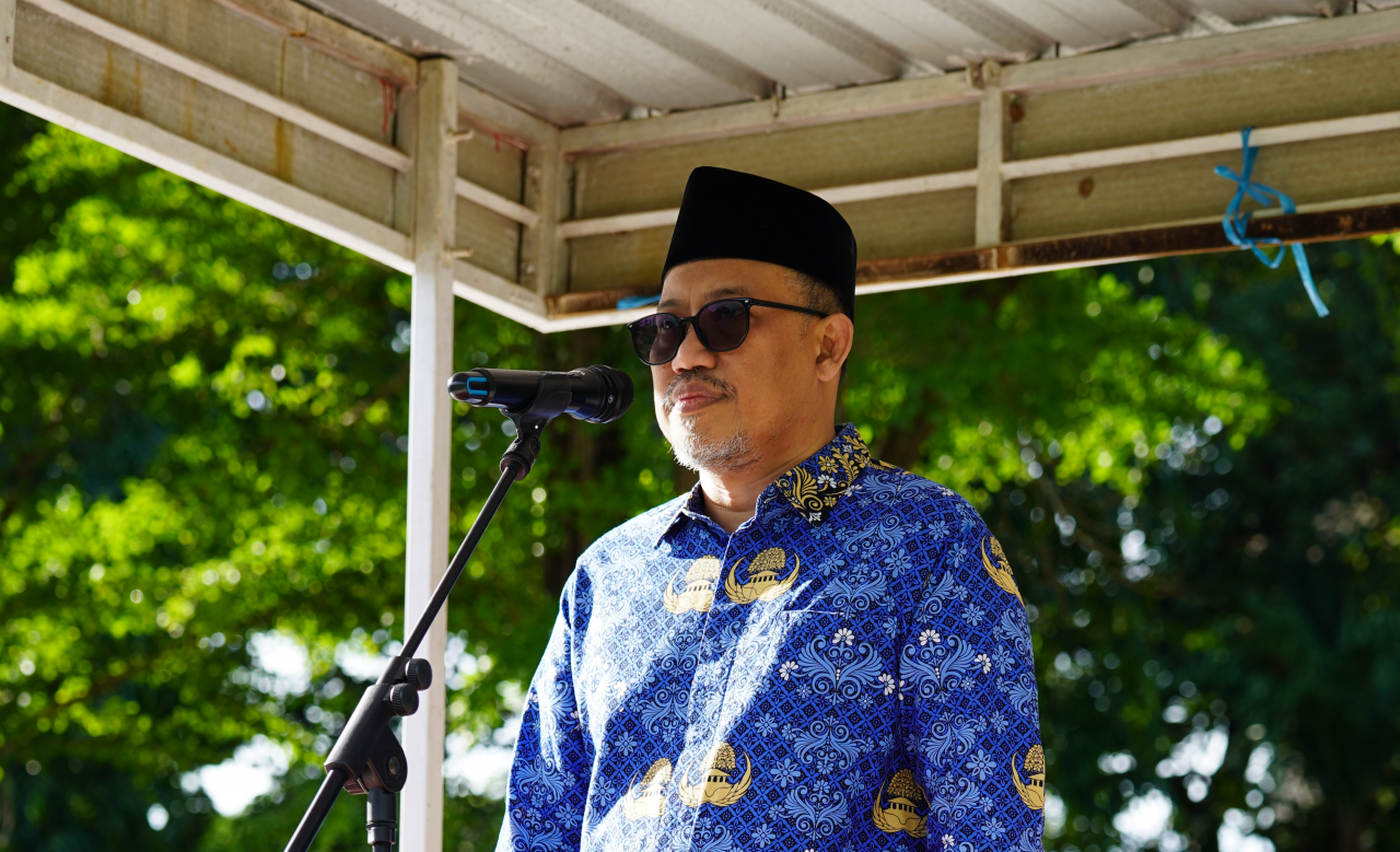 Gambar Pimpin Upacara HKN, WR 4 UIN Alaudddin  Makassar Tegaskan Disiplin dan Tanggung Jawab ASN