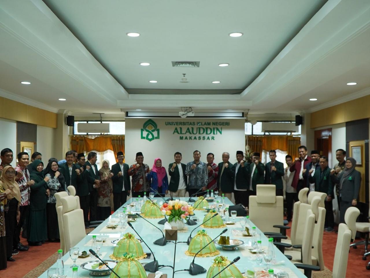 Gambar Rektor UIN Alauddin Sambut Tim Asesor Prodi S2 KPI dan S1 Sistem Informasi