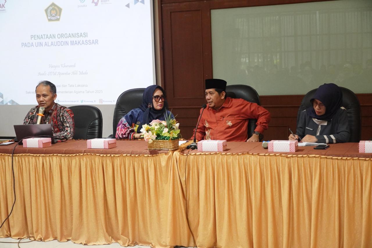 Gambar Ortala Kemenag RI Lakukan Monitoring Implementasi Reformasi Birokrasi di UIN Alauddin
