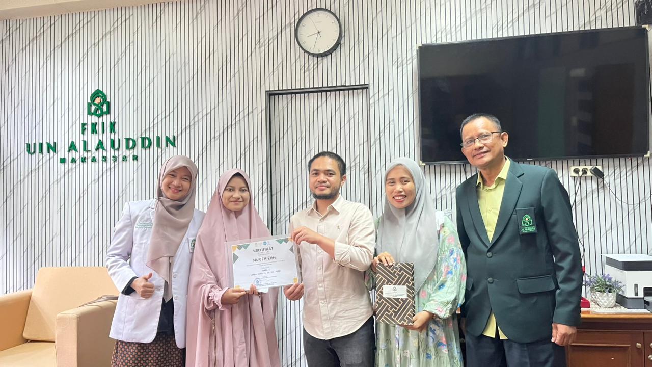 Gambar Mahasiswa FKIK UIN Alauddin Raih Juara I Hafalan Al-Qur’an 30 Juz MTQ Kota Makassar