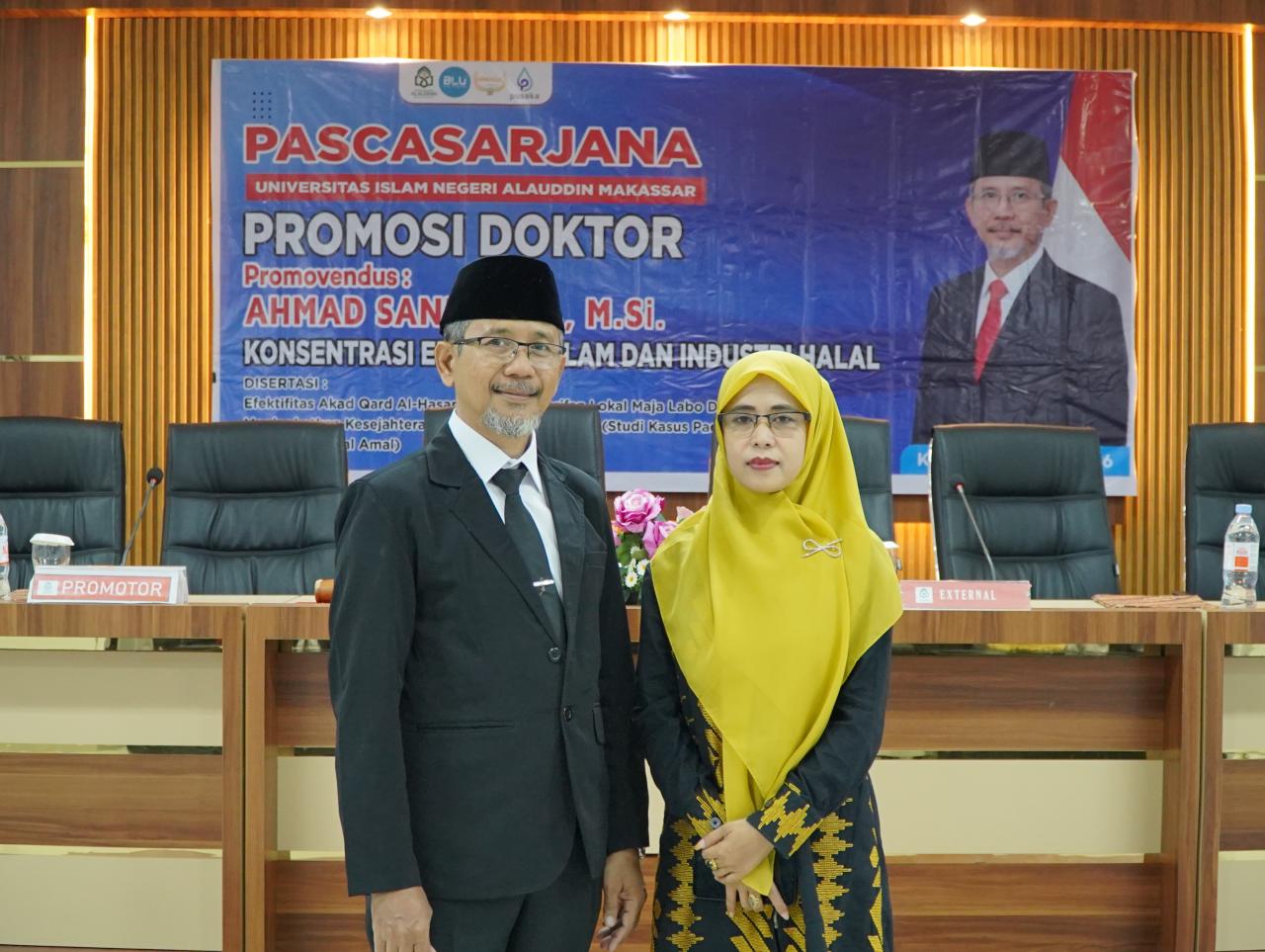 Gambar Pascasarjana UIN Alauddin Makassar Kukuhkan Dr. Ahmad Sandi sebagai Doktor Ekonomi Islam