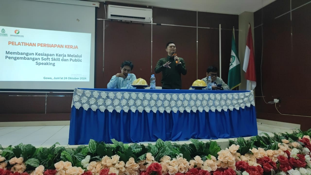 Gambar Pelatihan Persiapan Kerja Mahasiswa UIN Alauddin: Penguatan Soft Skill dan Public Speaking