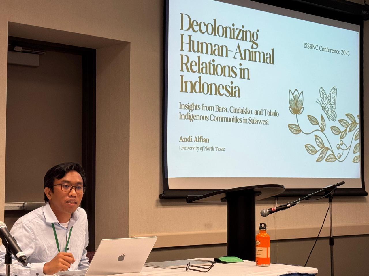 Gambar Andi Alfian, Alumni UIN Makassar Terima Penghargaan di Konferensi Internasional di AS