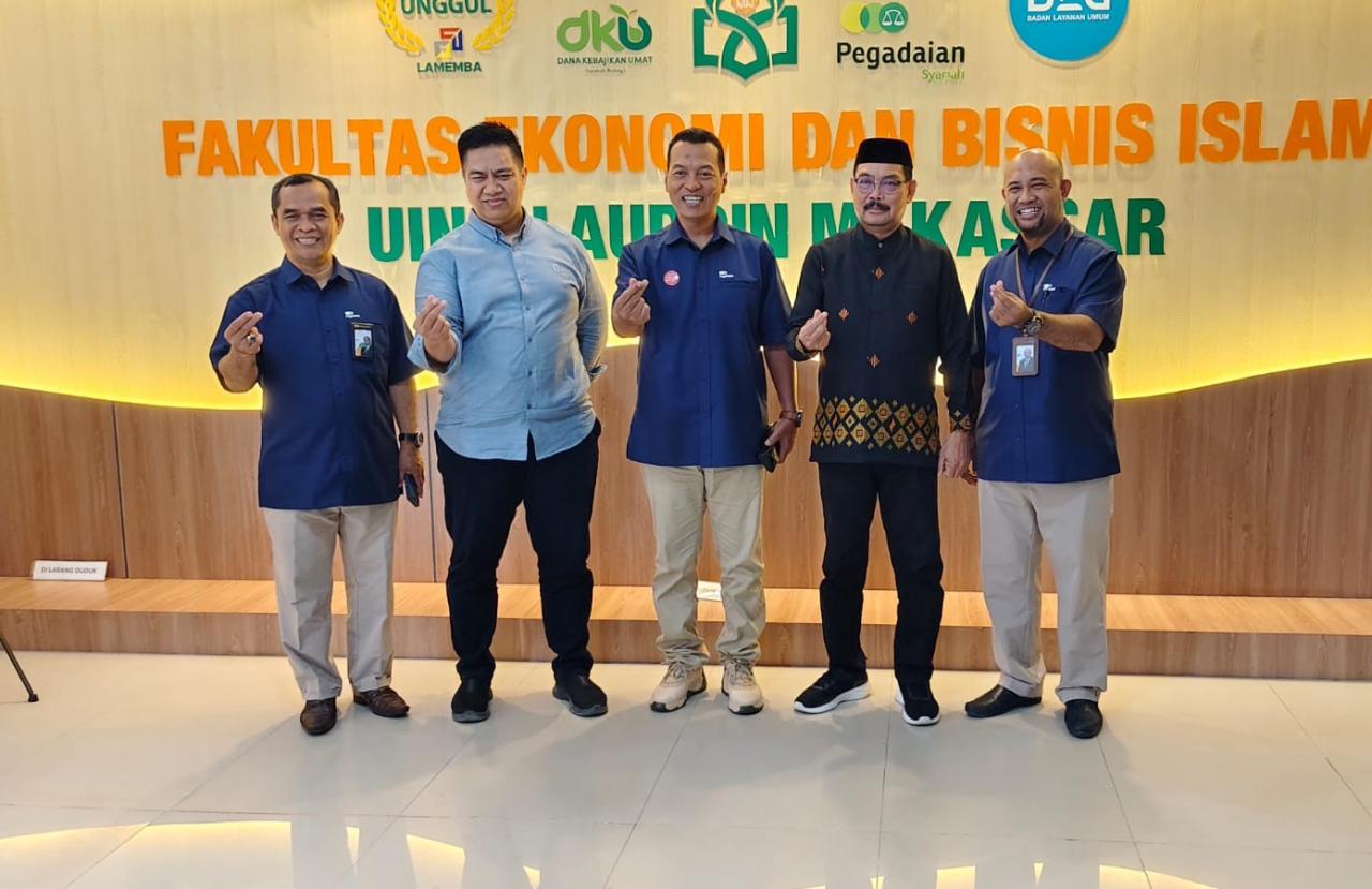 Gambar PT Pegadaian Wilayah VI Makassar Kunjungi UIN Alauddin, Bahas Evaluasi dan Penguatan Kerja Sama