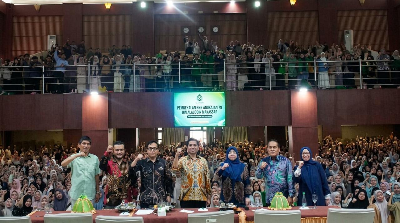 Gambar Pembekalan KKN Angkatan 79 UIN Alauddin, Rektor Tekankan Pengabdian yang Berdampak