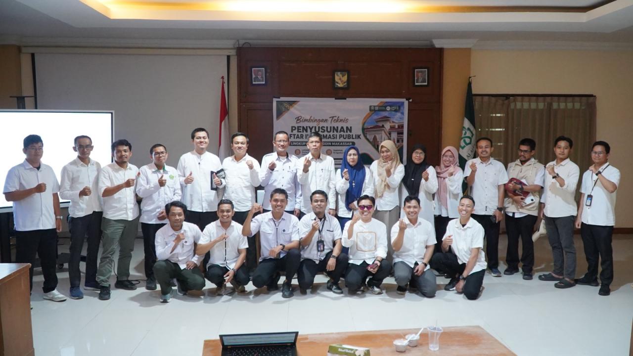 Gambar UIN Alauddin Gelar Bimtek Penyusunan DIP, Perkuat Budaya Keterbukaan Informasi Publik