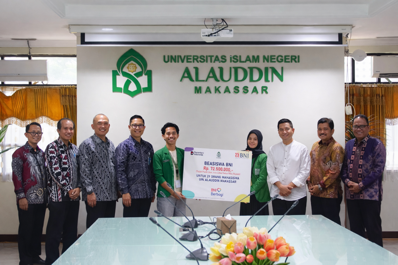 Gambar UIN Alauddin dan BNI Perkuat Sinergi melalui Program Beasiswa Mahasiswa