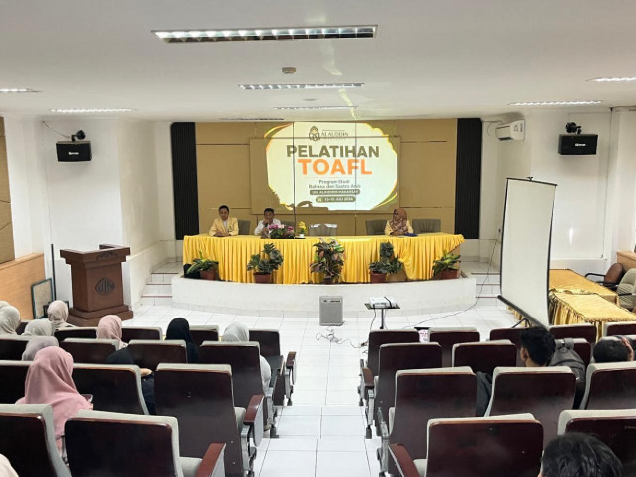 Gambar Prodi BSA UIN Alauddin Gelar Pelatihan TOAFL, Bekali Mahasiswa Hadapi Uji Kompetensi Bahasa Arab