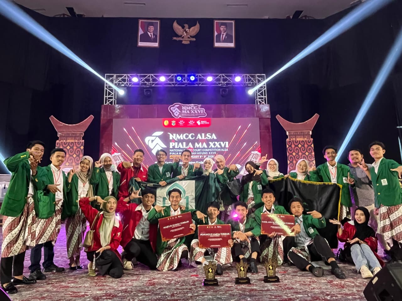 Gambar Delegasi FSH UIN Alauddin Tampil Gemilang, Sabet Tiga Kategori Terbaik di NMCC MA RI 2026