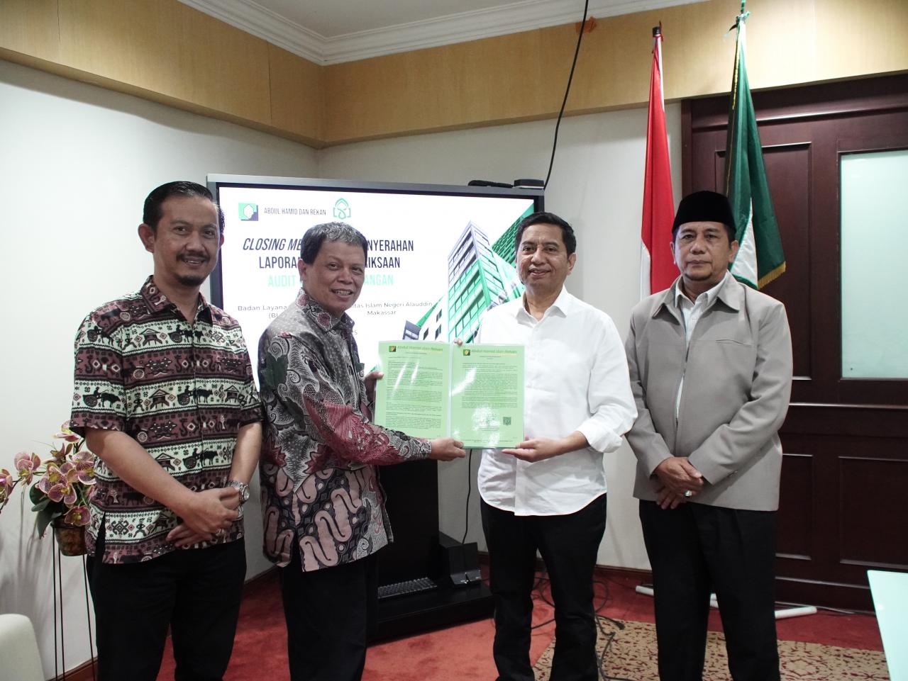 Gambar UIN Alauddin Makassar Raih Opini WTP atas Laporan Keuangan Tahun Anggaran 2025