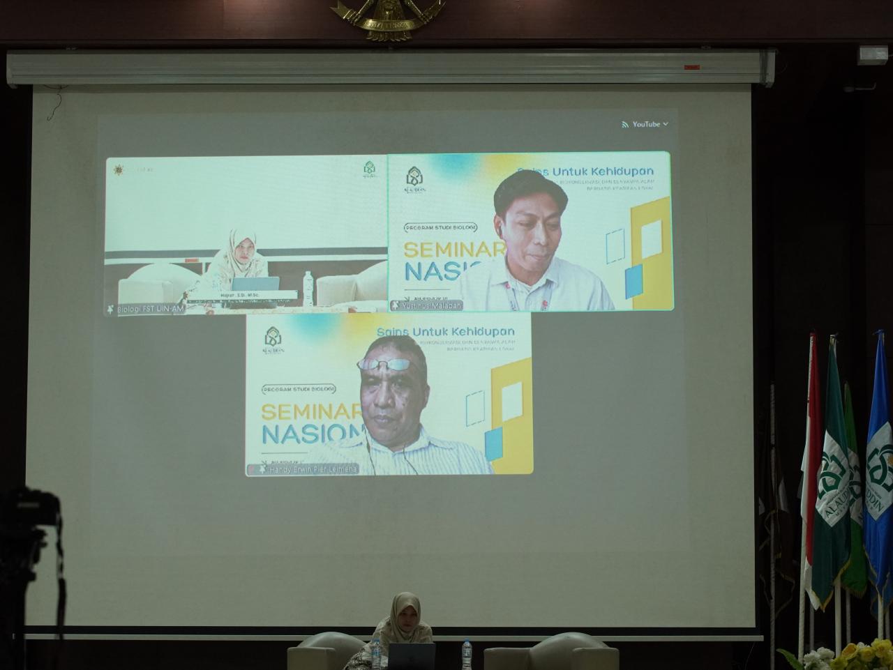 Gambar Seminar Bioleaf UINAM Hadirkan Tiga Pakar Bahas Genom hingga Kearifan Lokal