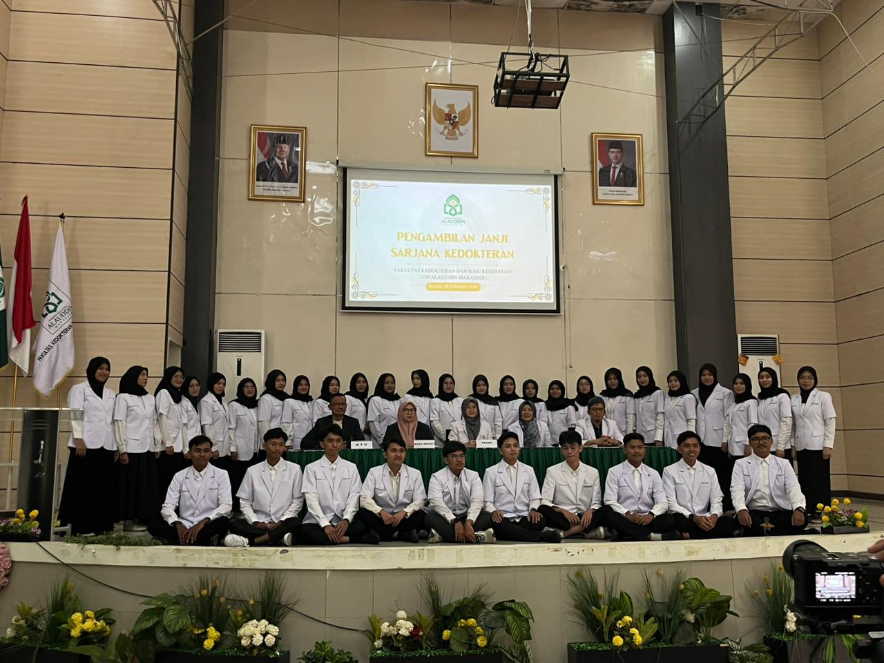 Gambar FKIK UIN Alauddin Gelar Pengambilan Janji Sarjana Kedokteran, Teguhkan Komitmen Etika dan Integritas
