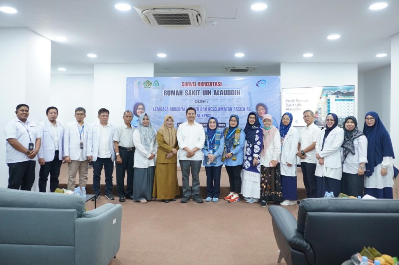 Gambar Rumah Sakit UIN Alauddin Raih Akreditasi Paripurna dari LAM-KPRS