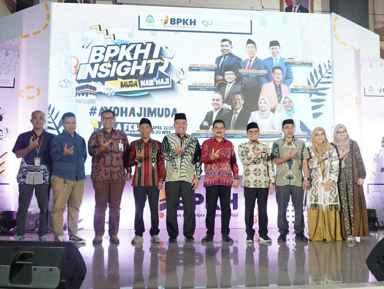 Gambar BPKH dan UIN Alauddin Gelar Insight Muda #AyoHajiMuda, Dorong Literasi Haji
