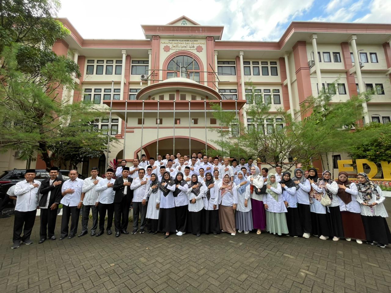 Gambar FDK UIN Alauddin Tekankan Kesehatan dan Kinerja dalam Apel Akhir Bulan
