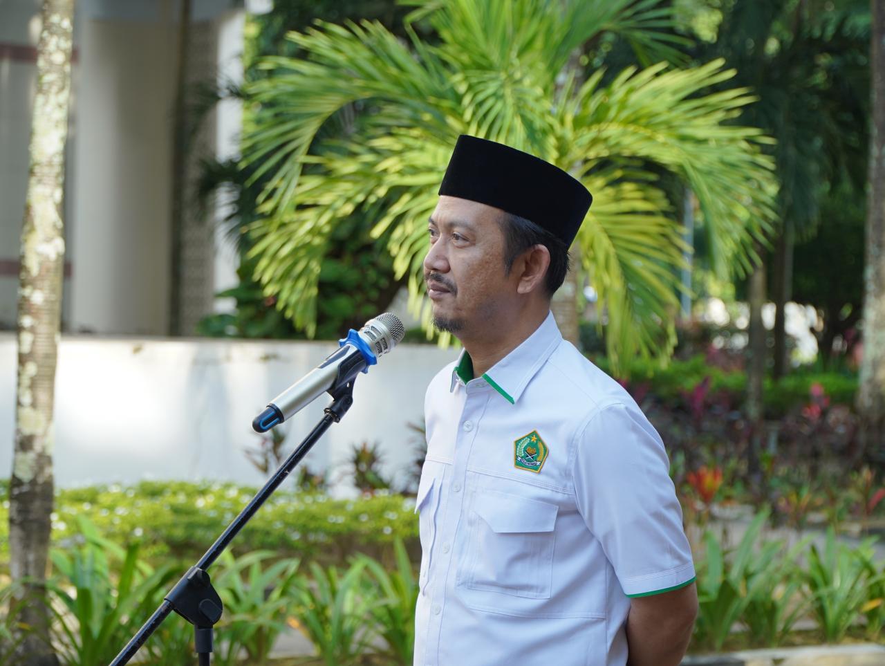 Gambar Apel Pagi, Kabiro AUPK UIN Alauddin Tekankan Integritas dan Profesionalitas Pegawai