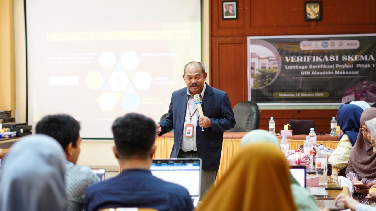 Gambar UIN Alauddin Makassar Siapkan Lulusan Unggul Berdaya Saing Global Melalui LSP P1 Berlisensi BNSP