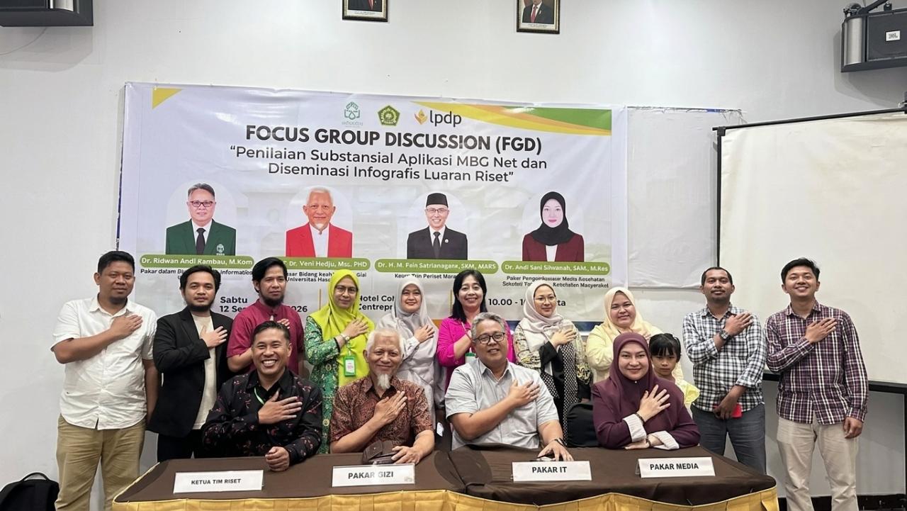 Gambar Tim Riset UIN Alauddin Kembangkan MBG Net, Aplikasi Pemantauan Program Makan Bergizi Gratis
