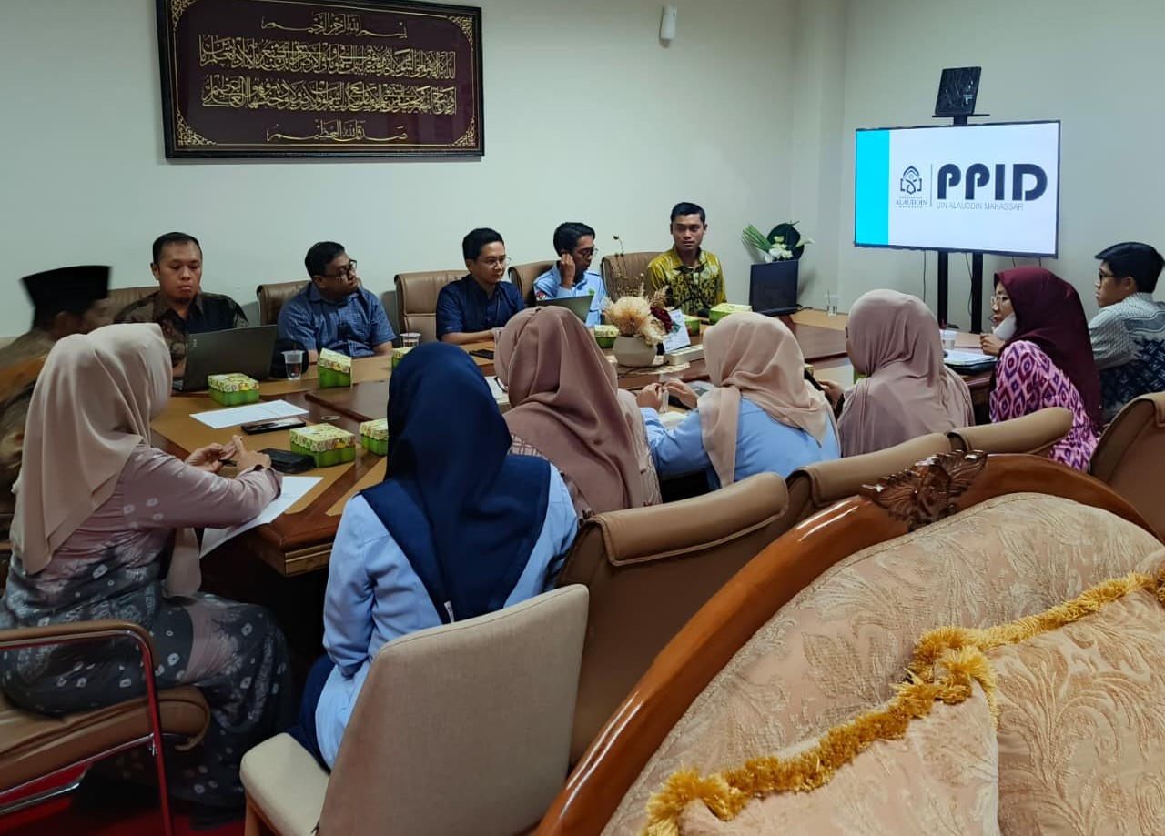 Gambar Pertahankan Capaian Informatif, UIN Alauddin Benahi Data PPID Jelang Penilaian