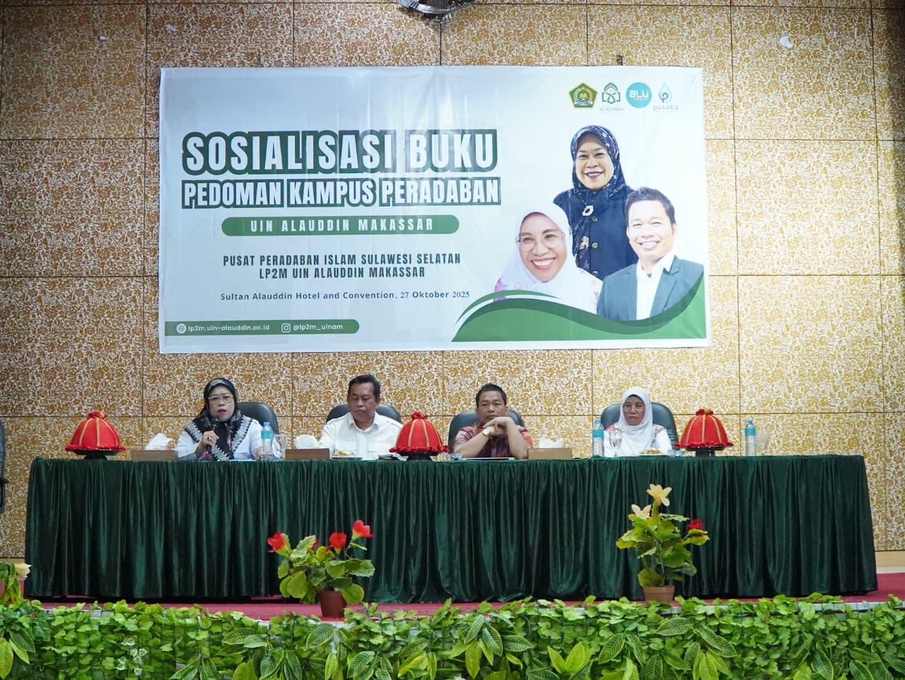 Gambar Resmi! UIN Alauddin Luncurkan Buku Pedoman, Standar Etika Baru Kampus Peradaban.