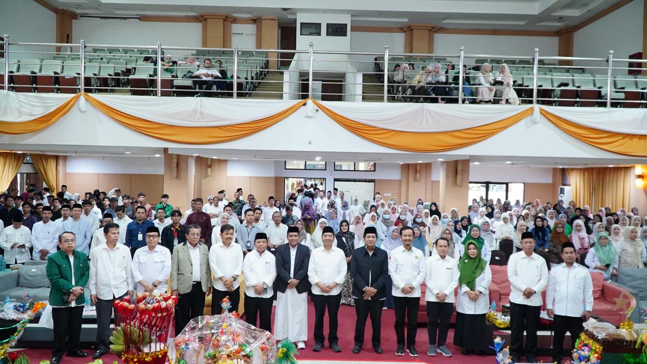 Gambar Maulid Nabi di UIN Alauddin: Mencintai Rasulullah, Meneladani Akhlaknya, Merawat Indonesia
