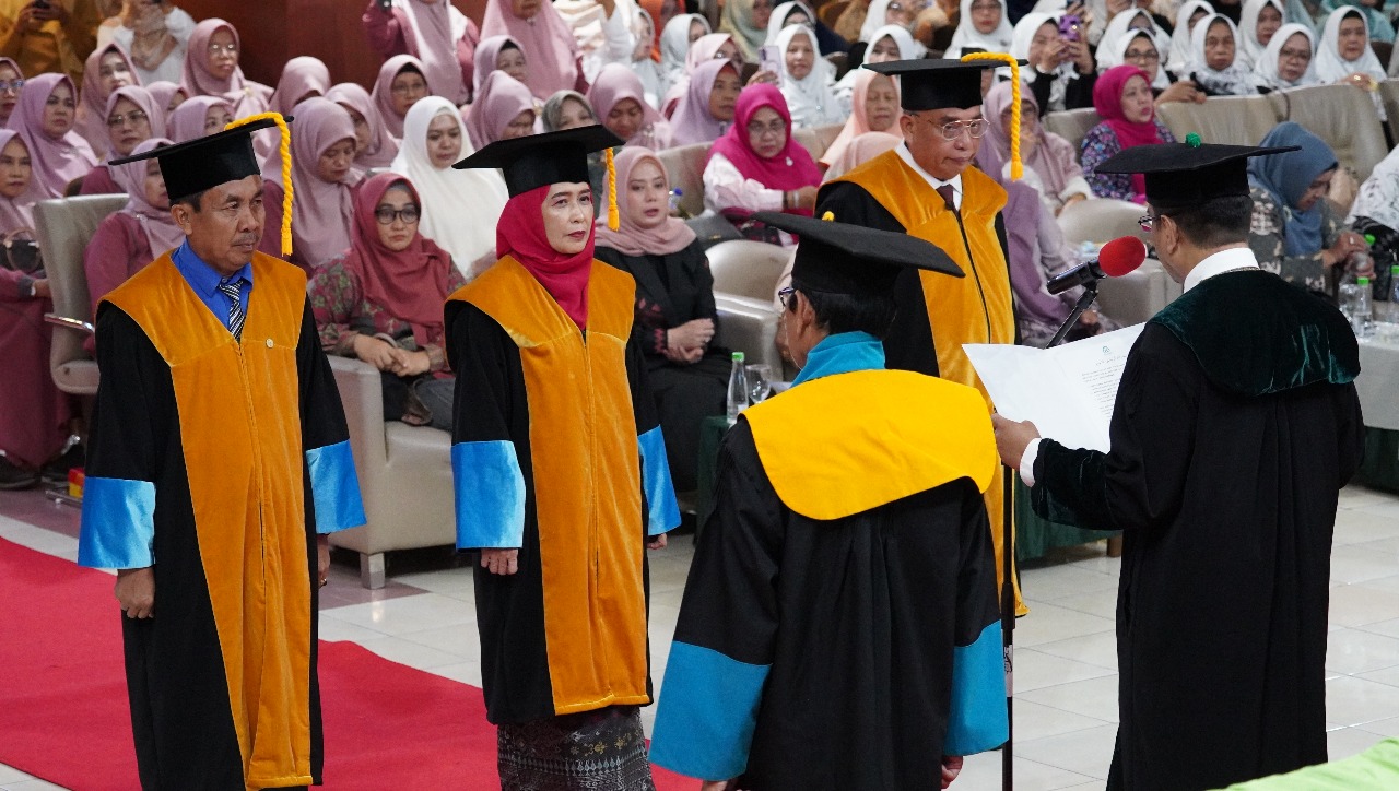 Gambar UIN Alauddin Kukuhkan Tiga Guru Besar Baru Bidang Fikih, Hadis, dan Teolog