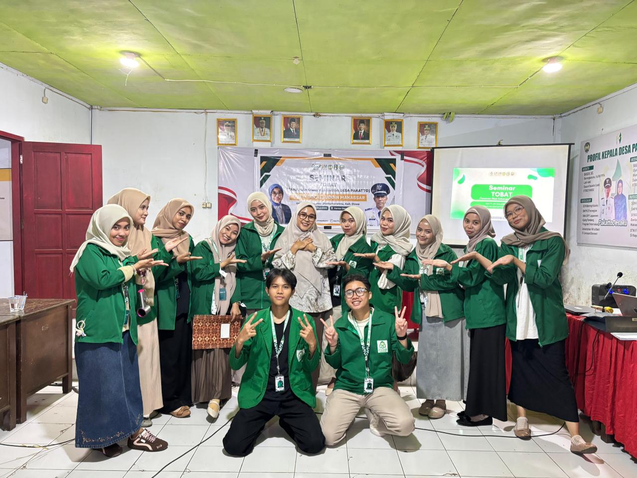 Gambar Mahasiswa KKN UIN Alauddin Bongkar Rahasia Sehat Alami Lewat TOBAT di Desa Pakkatto