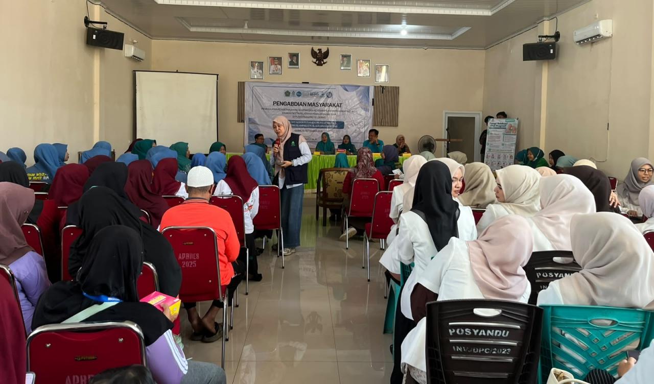 Gambar FKIK UIN Alauddin Latih Kader Puskesmas dan PKK Pattalassang Gowa Buat Balsem