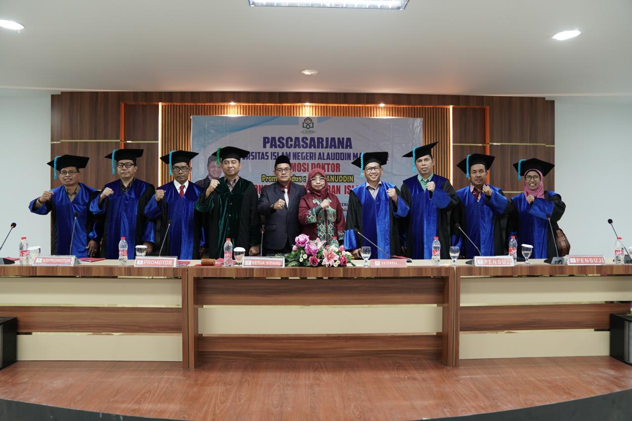 Gambar Kepala MAN IC Gowa Raih Gelar Doktor, Burhanuddin Jadi Alumni ke-1579 Pascasarjana UIN Alauddin