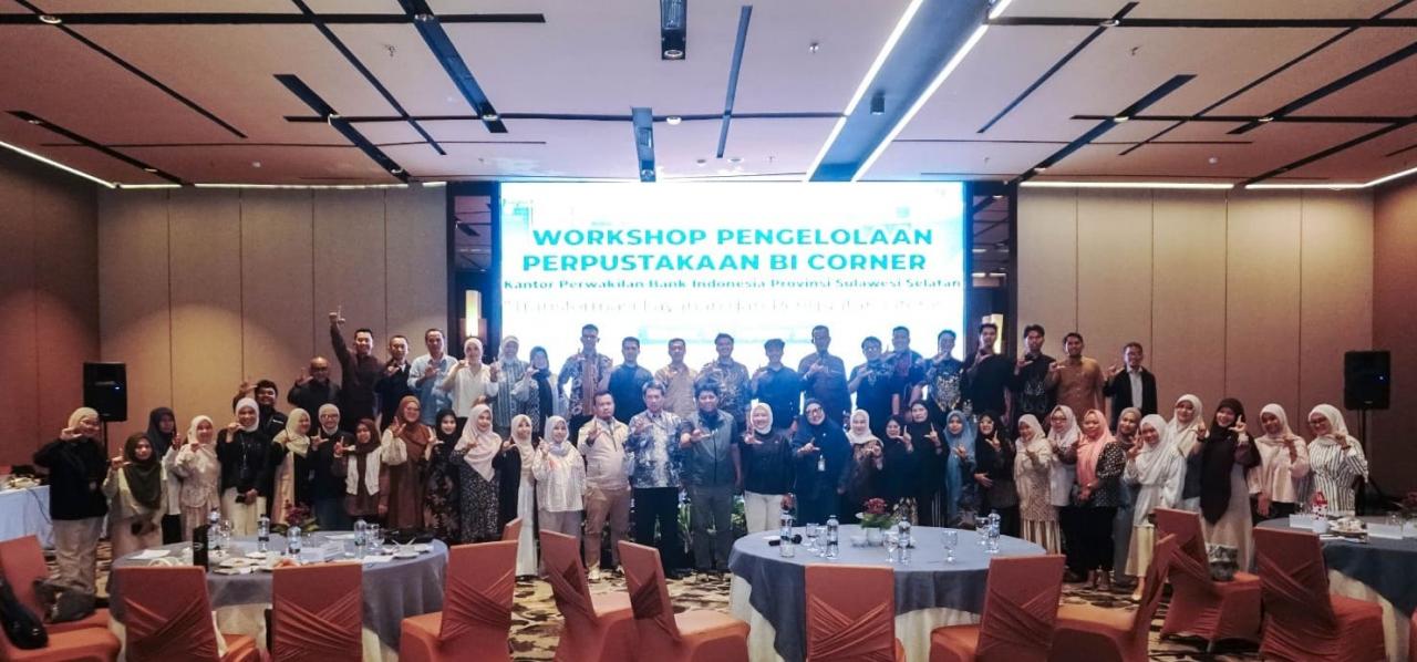 Gambar Pustakawan UIN Alauddin Ikuti Workshop Perkuat Kompetensi Pengelolaan BI Corner