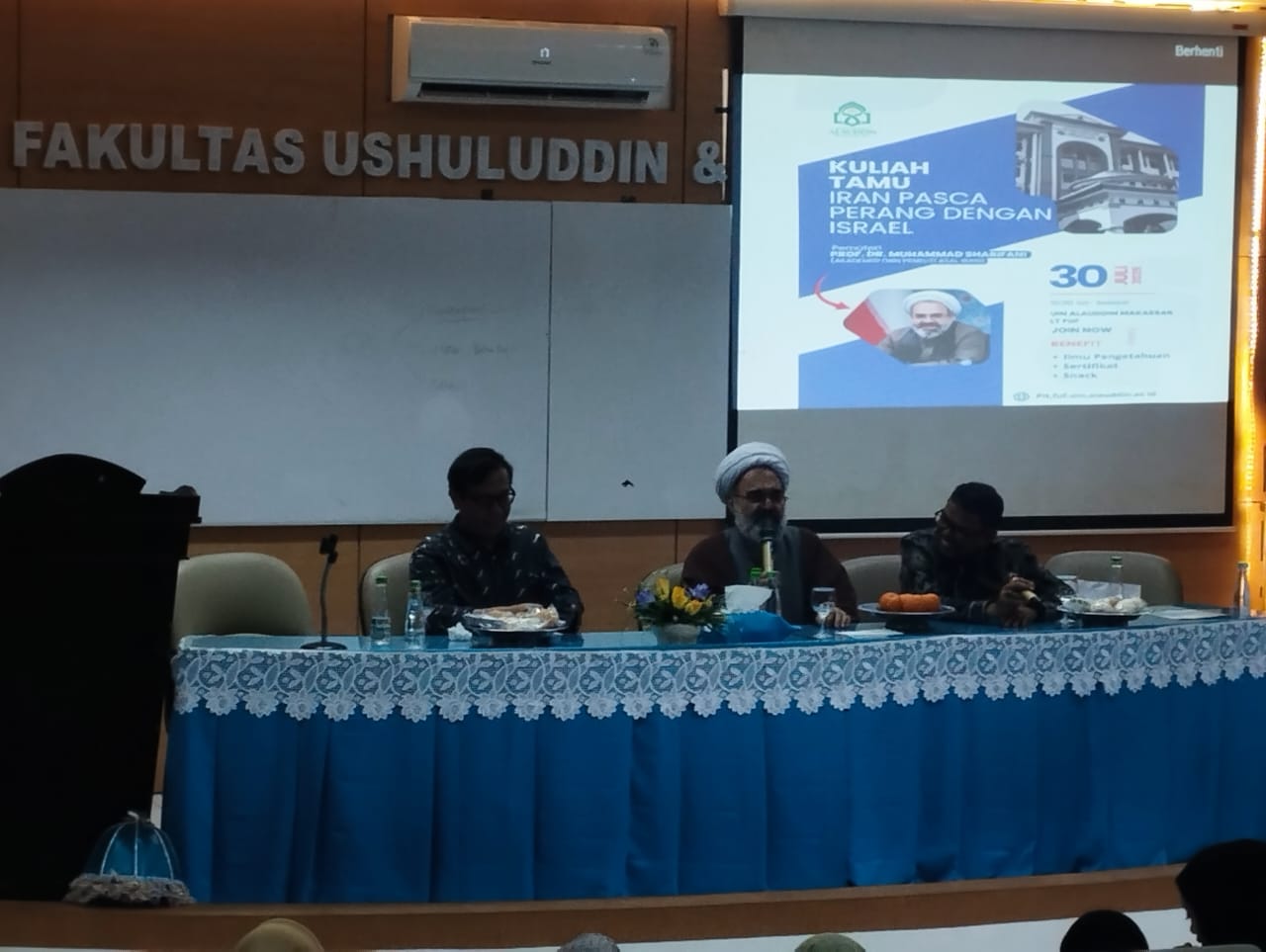 Gambar Prodi Ilmu Politik Gelar Kuliah Tamu, Bahas Dinamika Politik Iran Pasca Perang dengan Israel