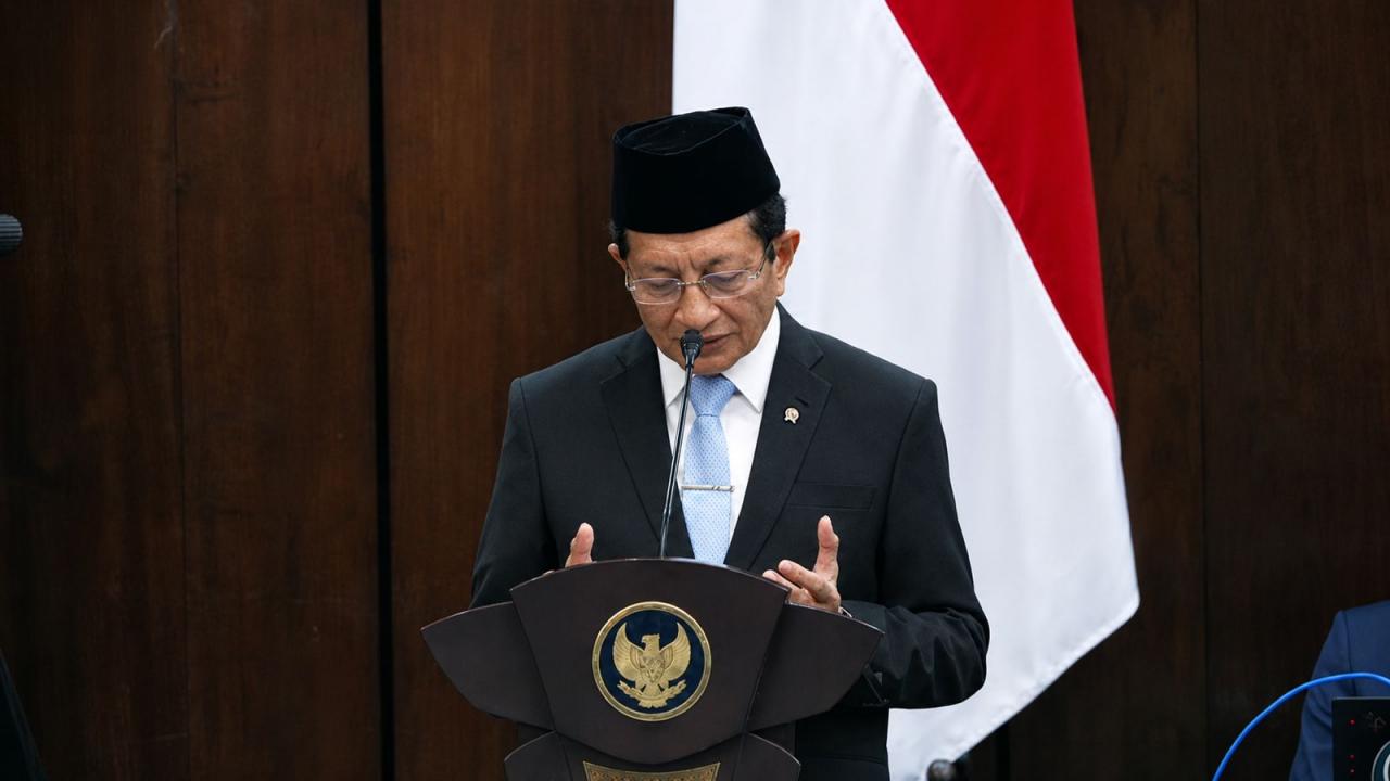 Gambar Doa Menag di Sidang Tahunan 2026: Persatuan, Introspeksi, dan Keteguhan Menghadapi Tantangan Bangsa