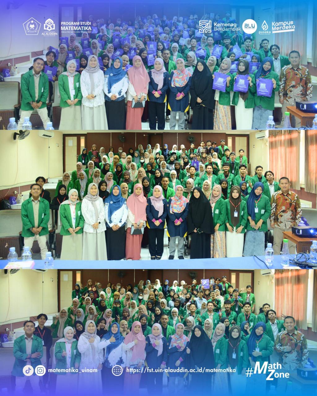 Gambar Kunjungan Akademik UiTM Malaysia ke UIN Alauddin Makassar, Perkuat Kolaborasi Matematika dan Sains