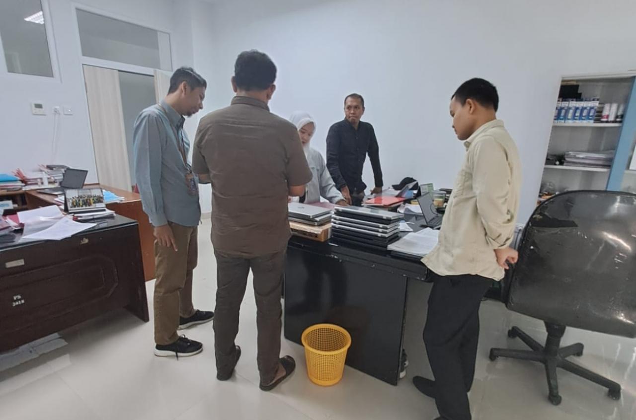 Gambar SPI UIN Alauddin Audit Fisik BMN Alat Olah Data di Seluruh Unit Kerja