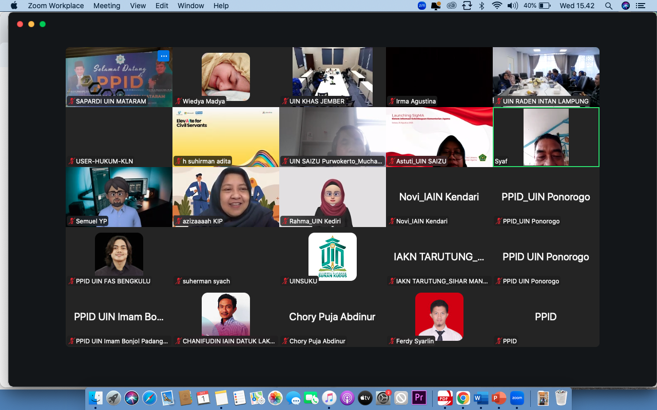 Gambar PPID Kemenag Gelar Rapat Koordinasi Persiapan Penutupan Pengisian SAQ KIP