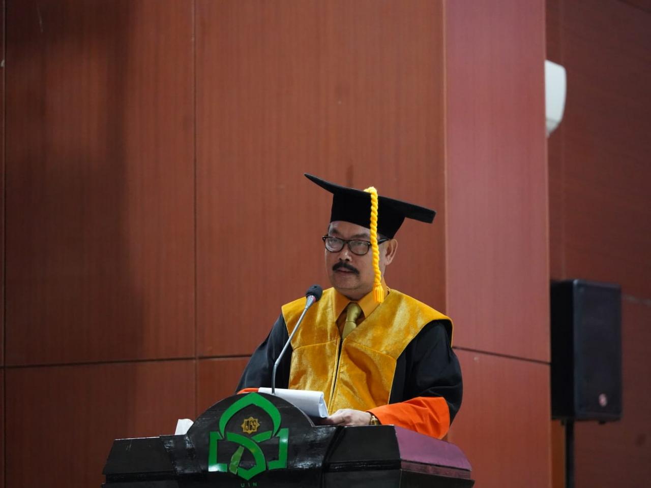 Gambar Dekan FEBI UIN Alauddin Makassar Dikukuhkan sebagai Guru Besar Bidang Manajemen Syariah