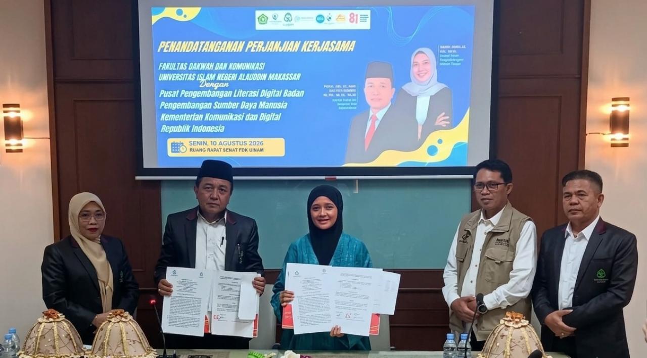 Gambar FDK UIN Alauddin Gandeng BPSDM Komdigi, Perkuat Literasi Digital Berbasis Dakwah