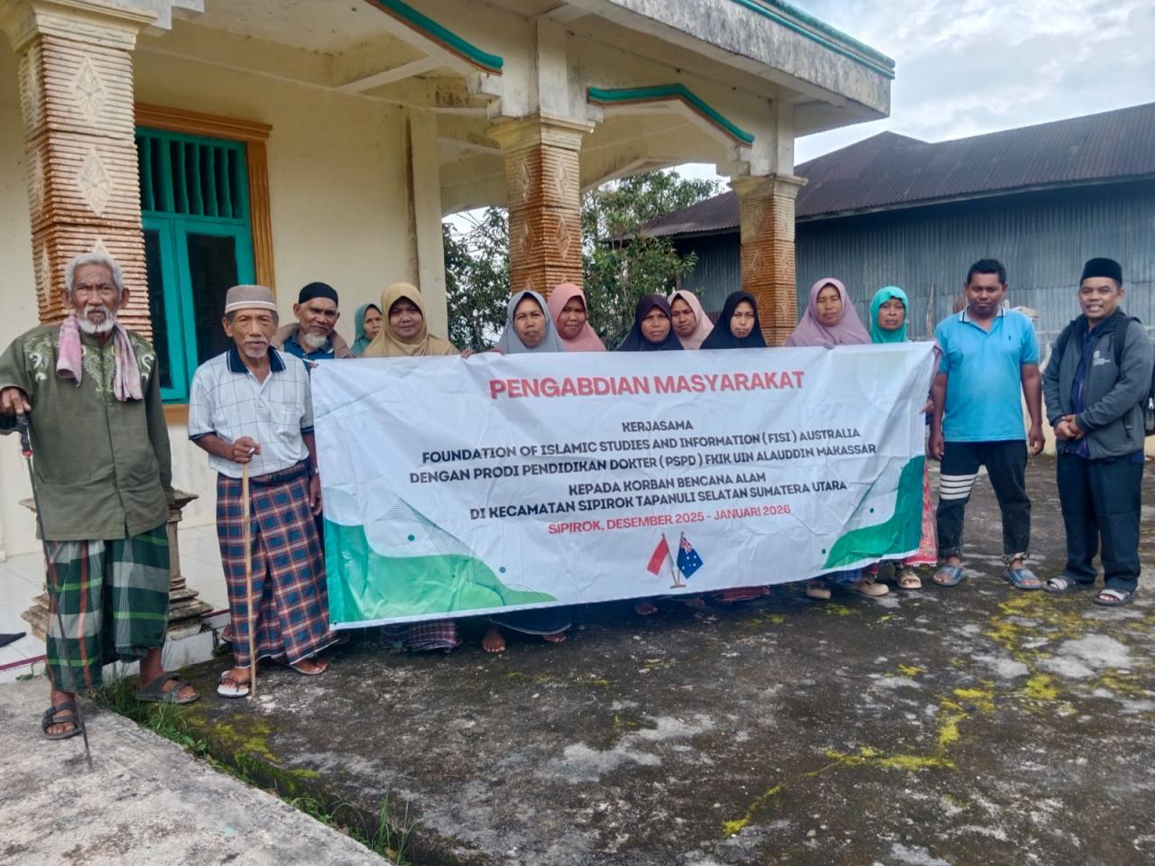 Gambar UIN Alauddin–FISI Australia Salurkan Bantuan untuk Korban Bencana Sipirok