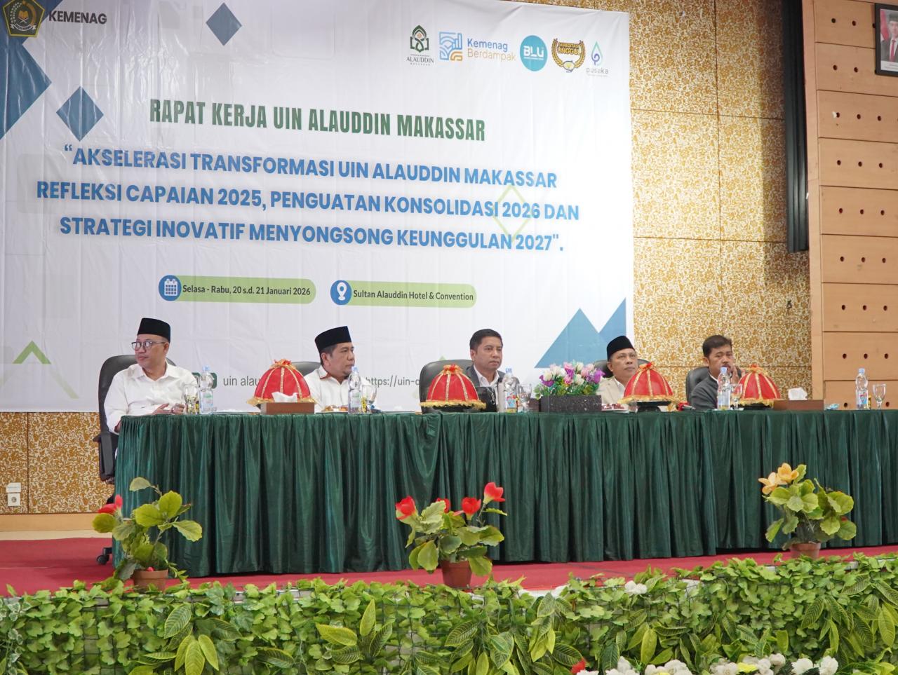 Gambar Rapat Kerja UIN Alauddin Makassar: Akselerasi Transformasi Menuju Keunggulan 2027