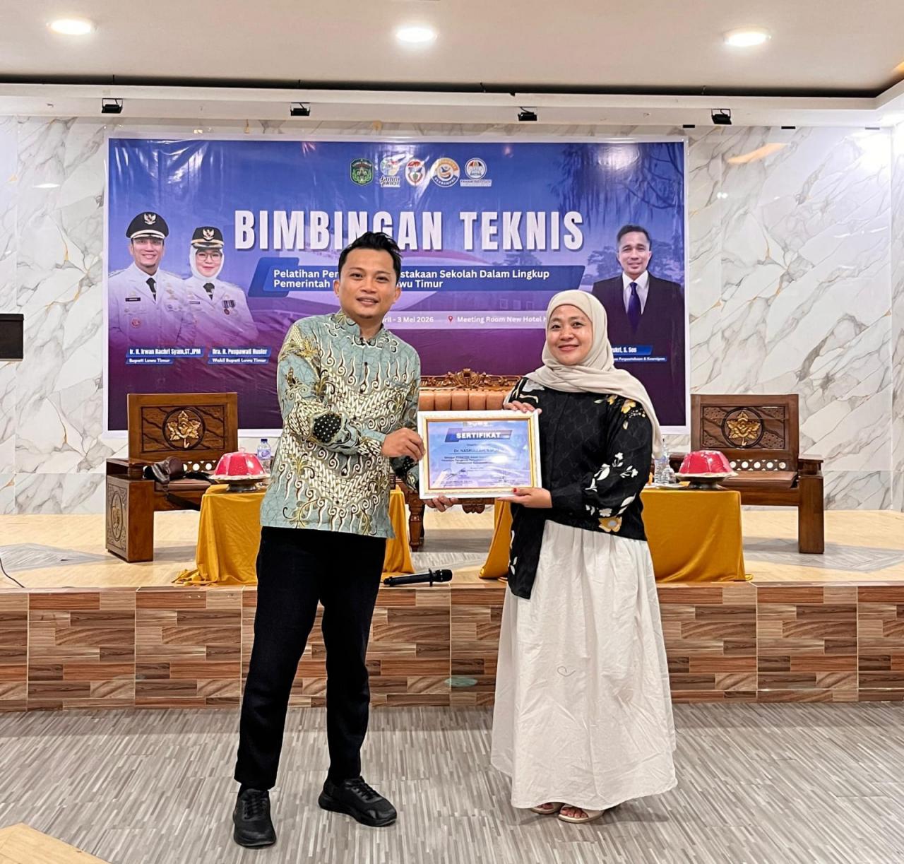 Gambar Dorong Penguatan Literasi, Dosen UIN Alauddin Berbagi Strategi Pengelolaan Perpustakaan