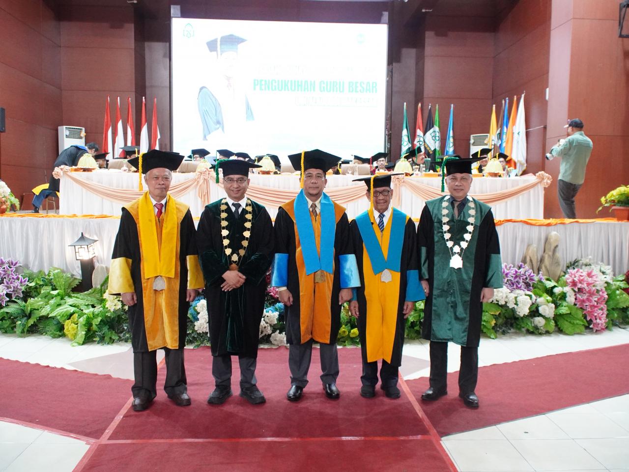 Gambar WR II UIN Alauddin Makassar Resmi Dikukuhkan sebagai Guru Besar Teologi Wasatiyyah