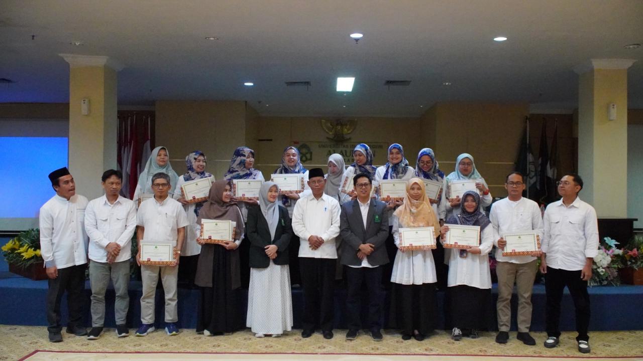 Gambar 135 Dosen UIN Alauddin Makassar Resmi Terima Sertifikat Pendidik Profesional