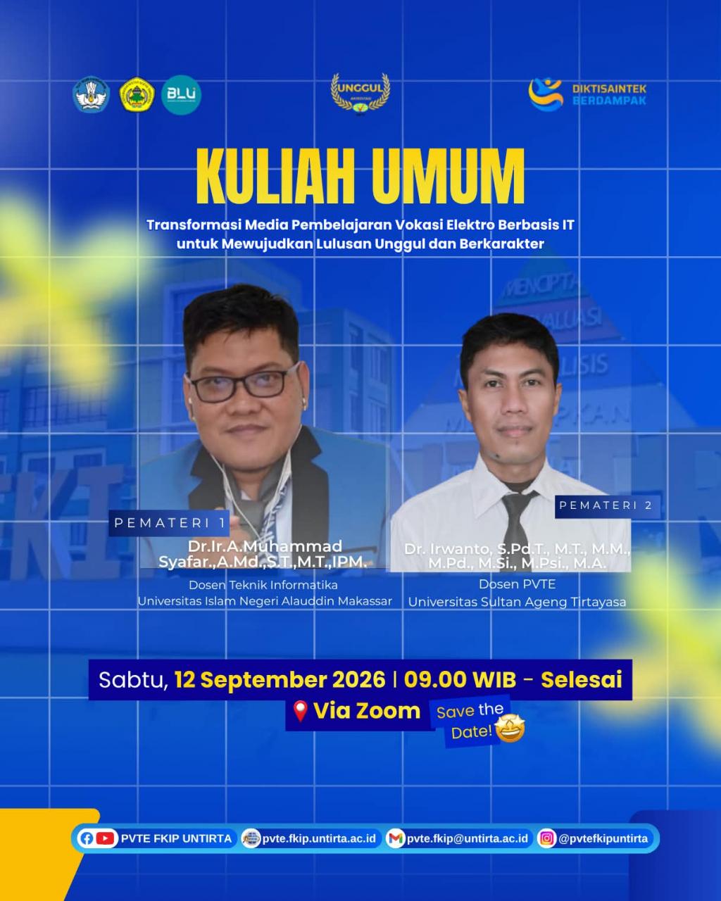 Gambar UIN Alauddin dan Untirta Bahas Transformasi Pembelajaran Vokasi Elektro