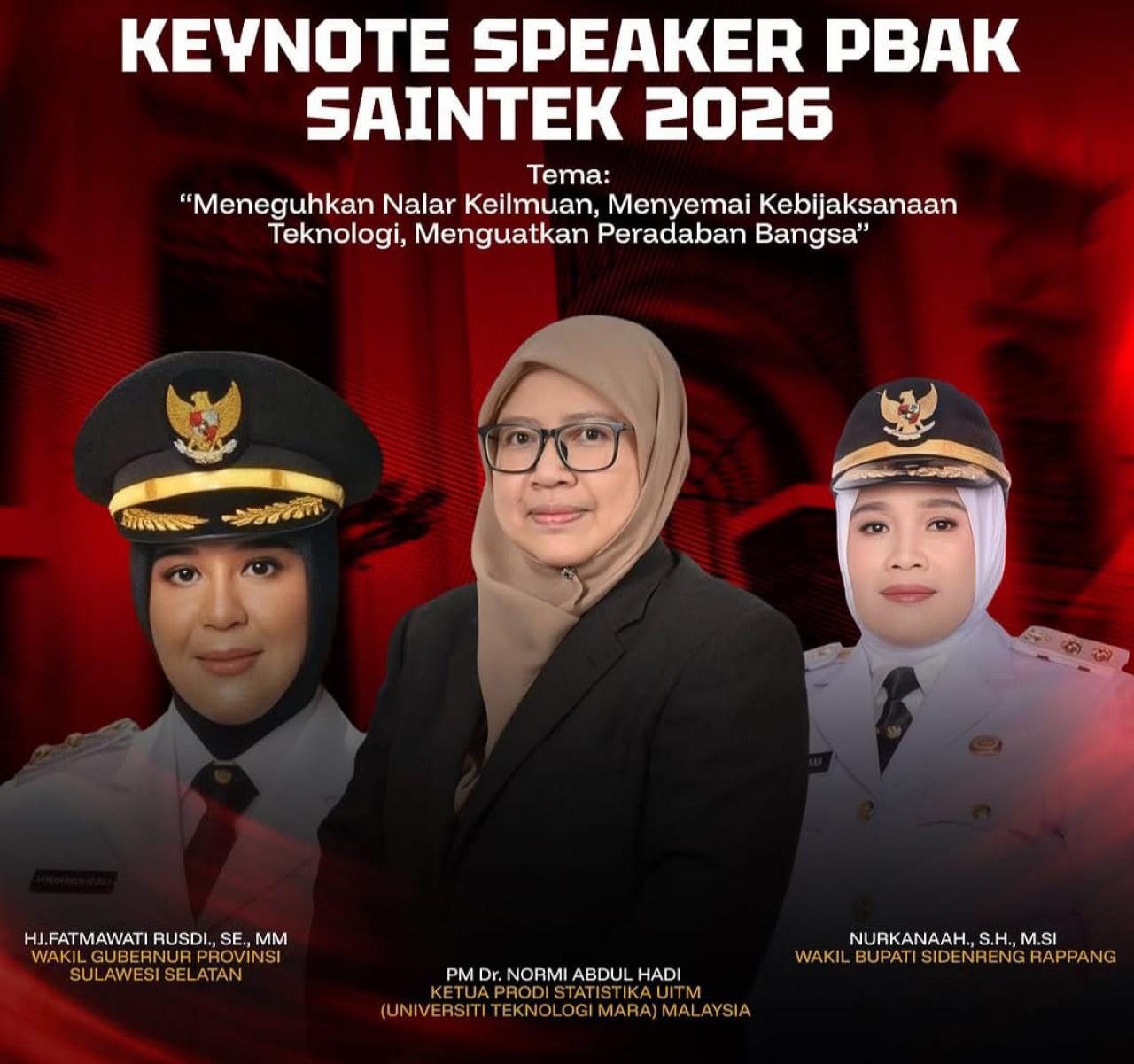 Gambar Undang Tiga Tokoh Perempuan, PBAK FST UIN Alauddin Tekankan Integrasi Agama, Sains, dan Teknologi